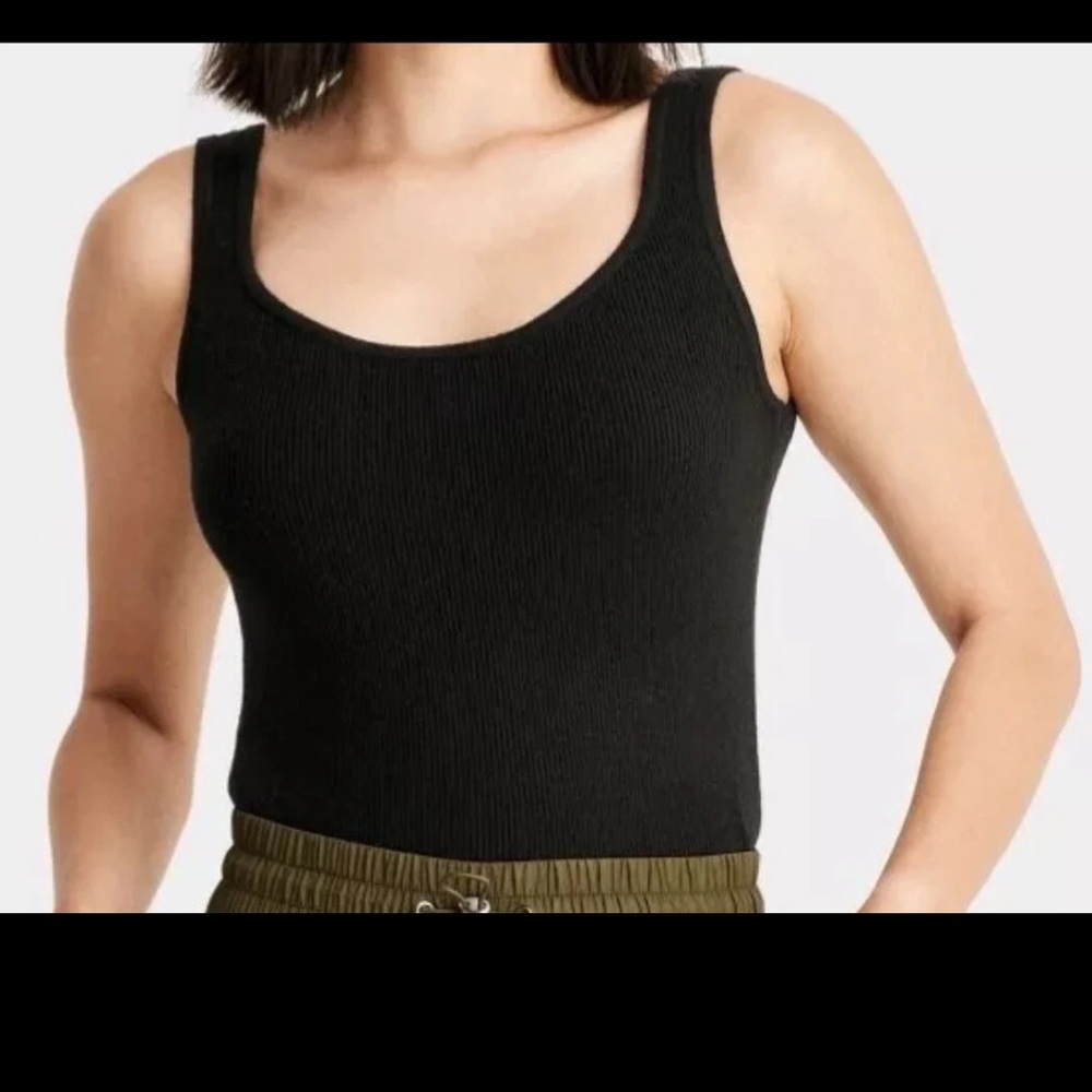 A New Day Black Women’s Sweater Tank Top